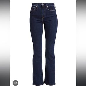 Rag & Bone Nina High Rise Bootcut Jeans in Marine Blue